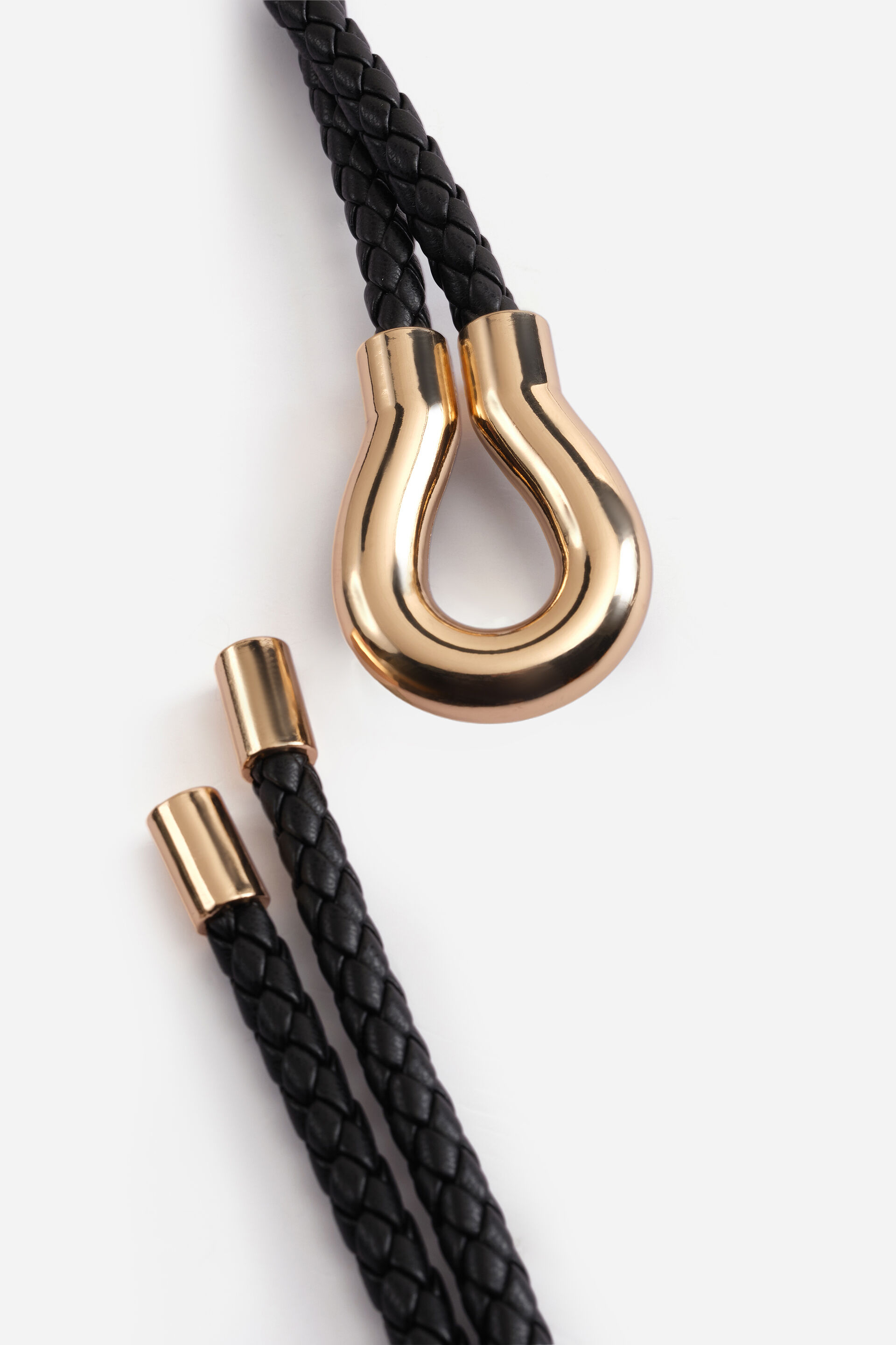 Black Braid Belt, , image 2